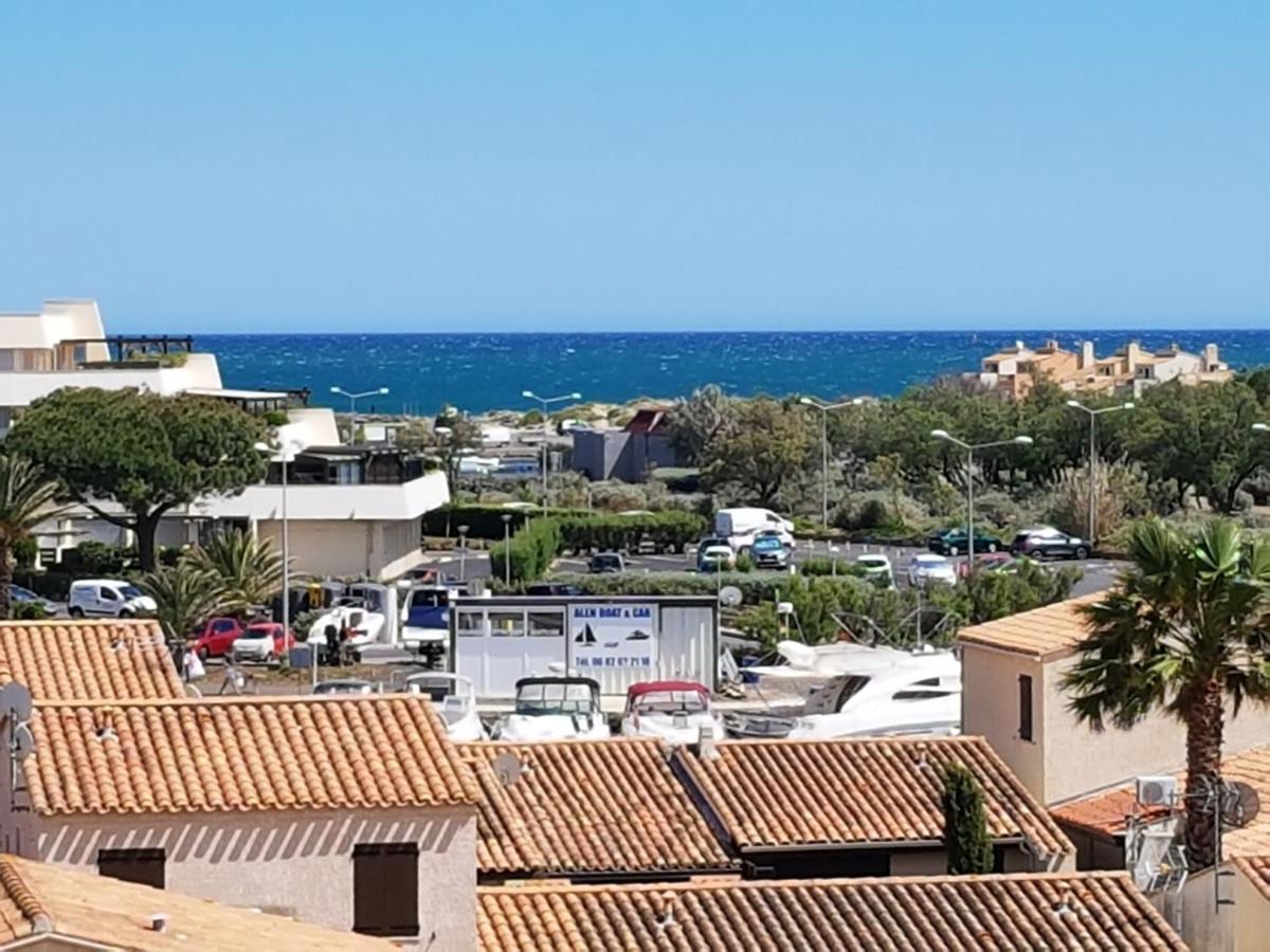 Studio Vue Mer Panoramique, Piscine Port Venus Village Naturiste Agde Eksteriør bilde