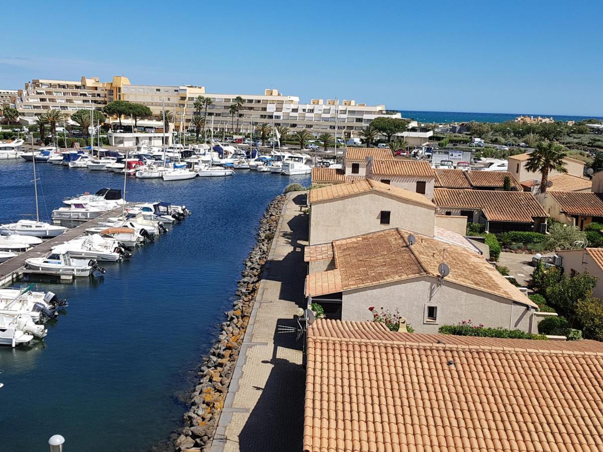 Studio Vue Mer Panoramique, Piscine Port Venus Village Naturiste Agde Eksteriør bilde